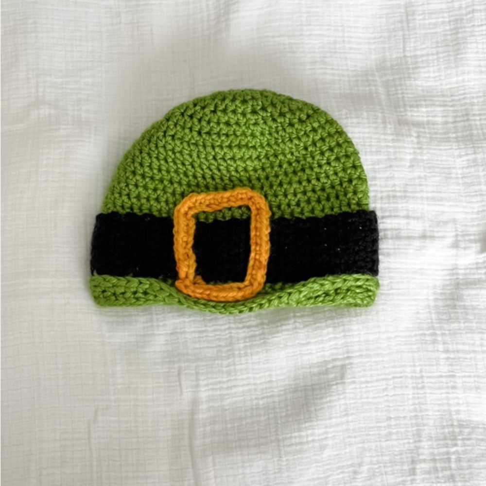 3/$20 Crochet Leprechaun Hat | 0-3 Months